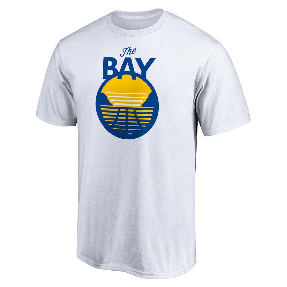Golden State Warriors The Bay Logo T-Shirt sale - White discount