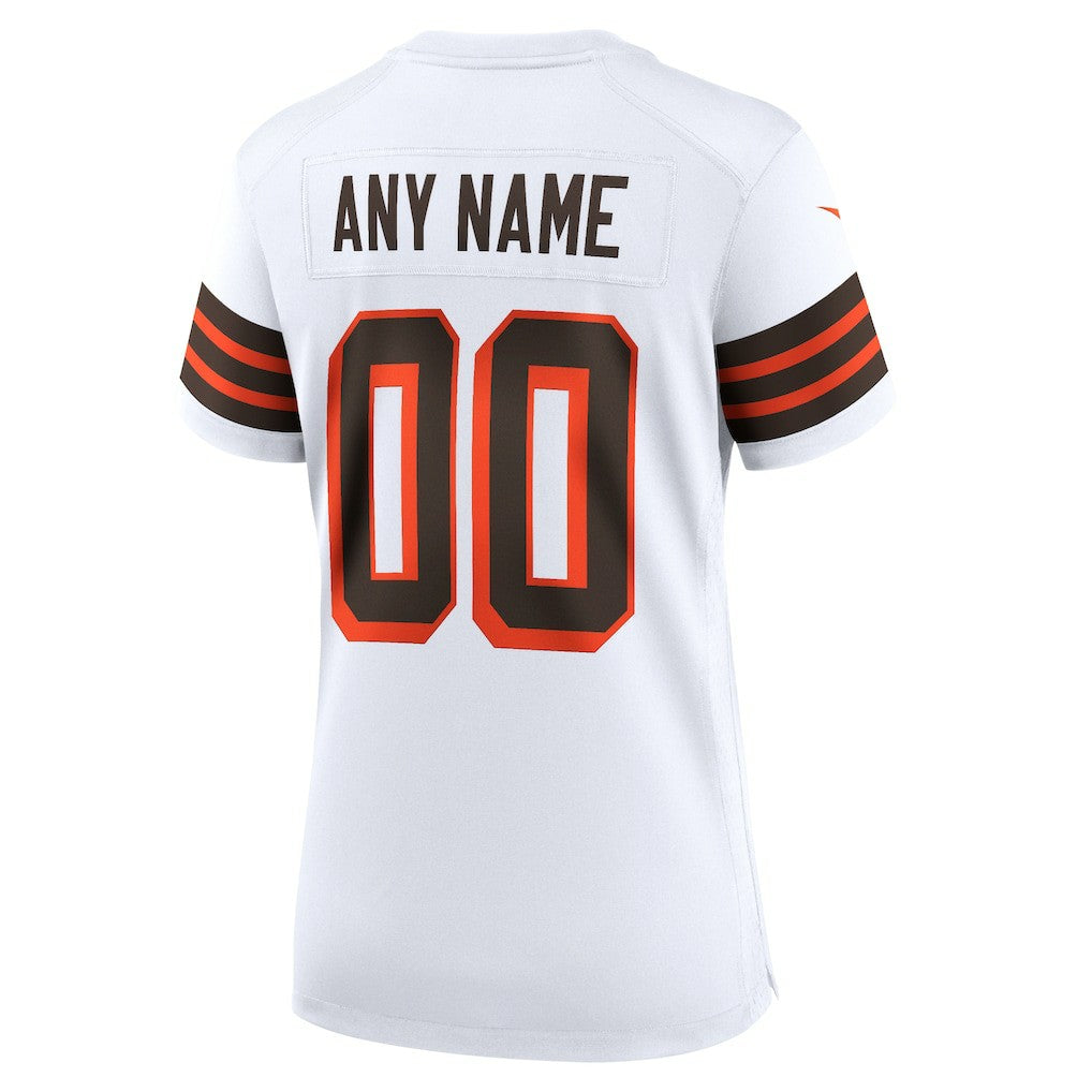 Cleveland Browns Women's 1946 Collection Alternate Custom Jersey - White | Nike for sale