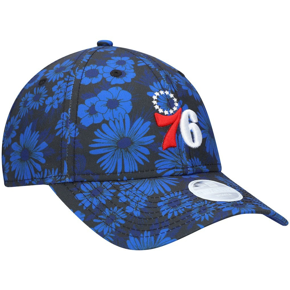Philadelphia 76ers Women's Blossom 2.0 9TWENTY Adjustable Hat - Royal | New Era shop