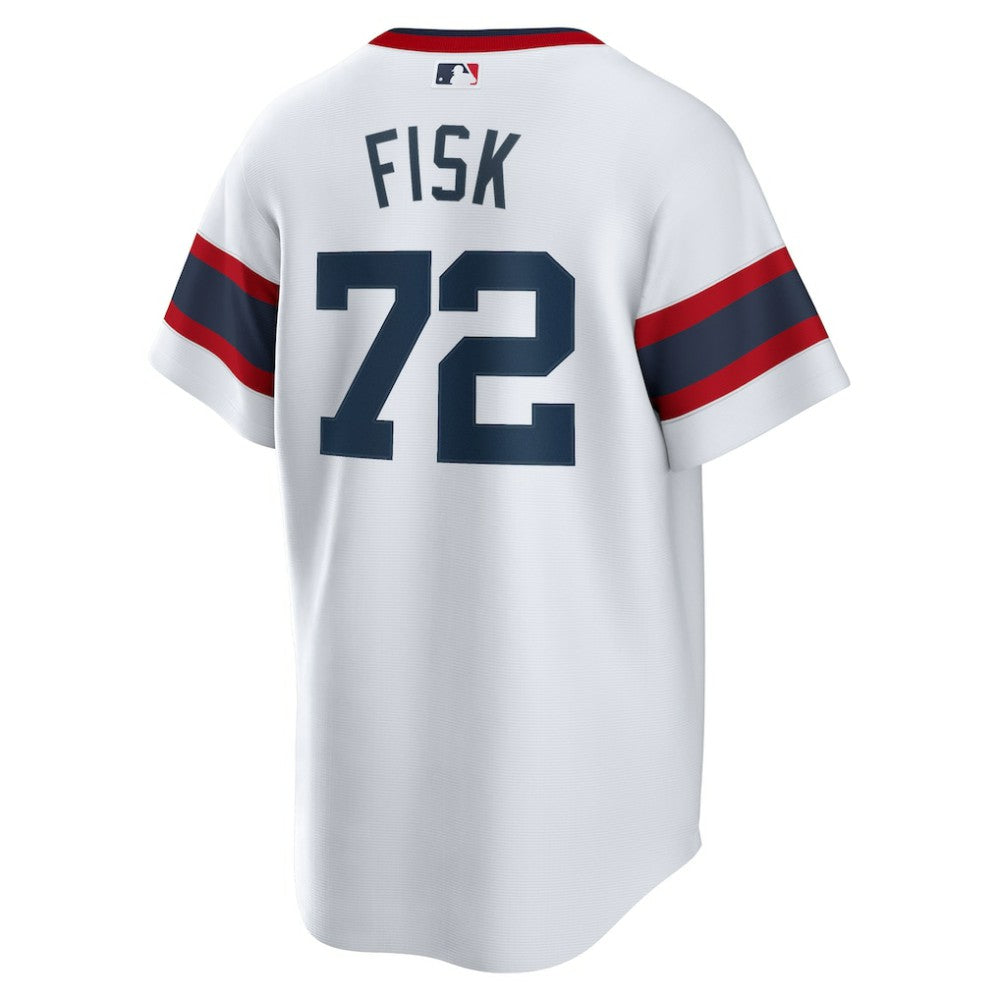 Carlton Fisk Chicago White Sox Home Cooperstown Collection Team Player Jersey - White | Nike