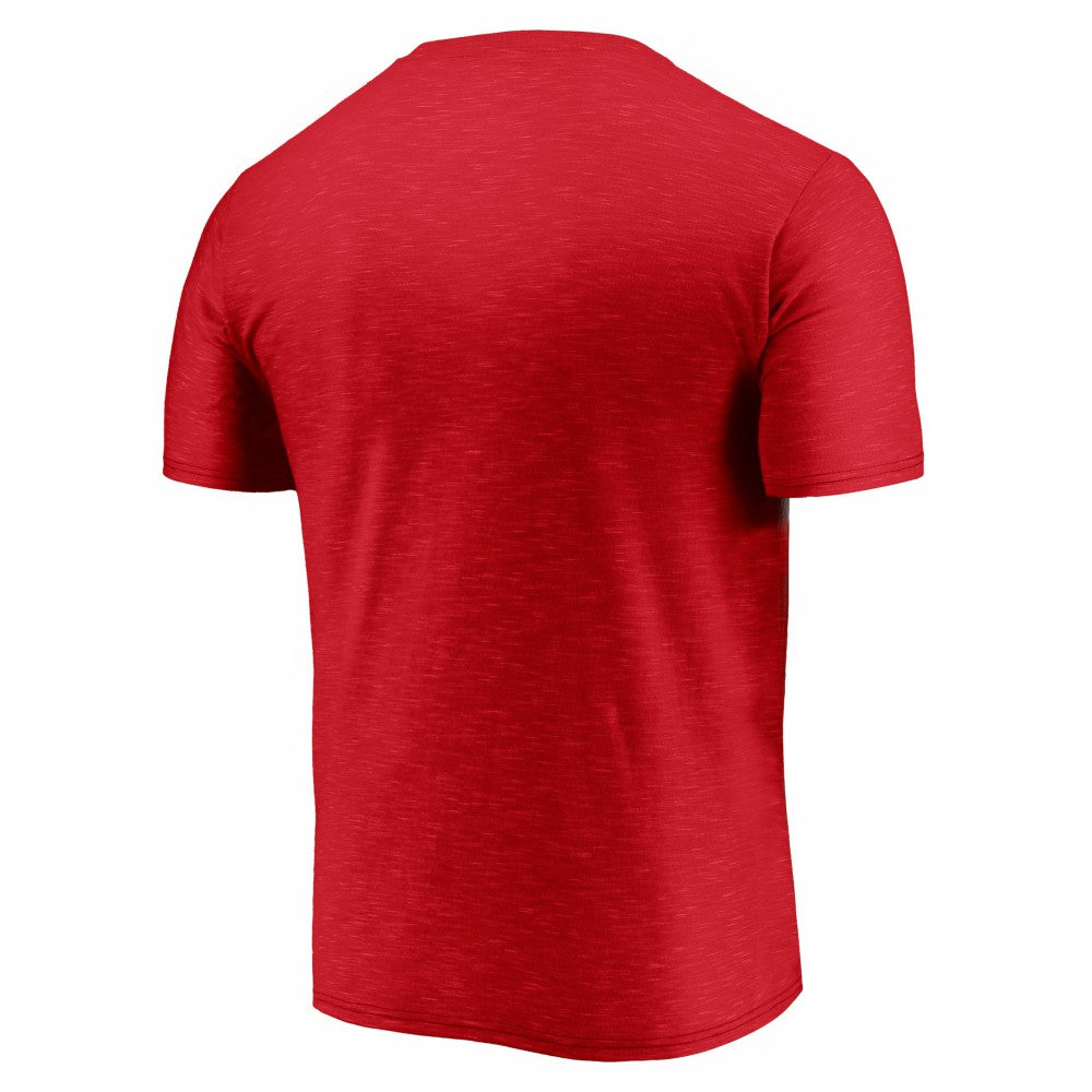 Cincinnati Reds Primary Pill Space Dye T-Shirt - Red