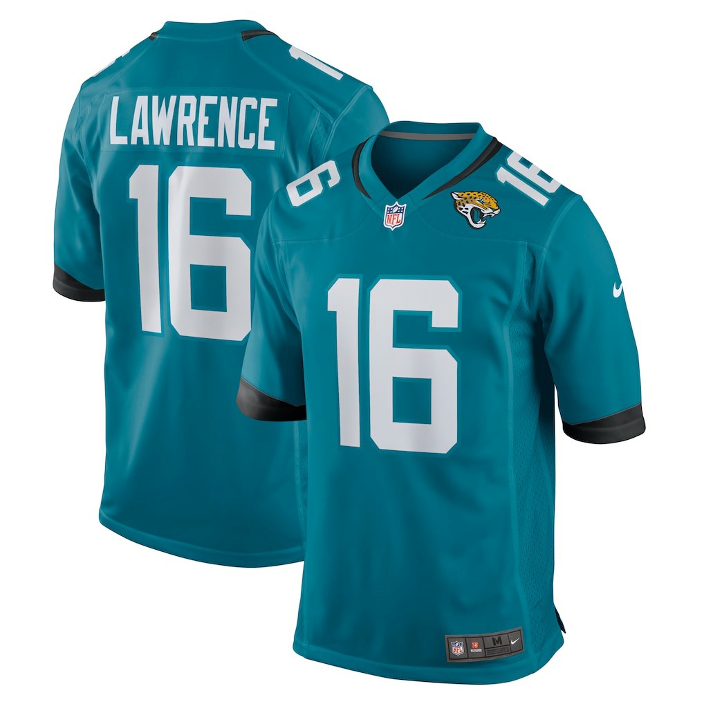 Trevor Lawrence Jacksonville Jaguars Game Jersey - Teal | Nike discount