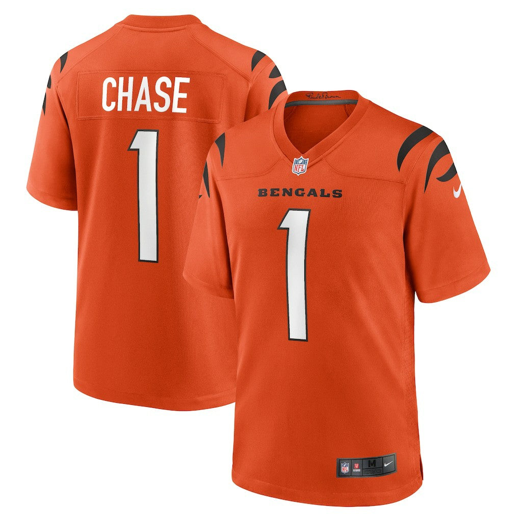Ja'Marr Chase Cincinnati Bengals Alternate Game Jersey - Orange | Nike discount
