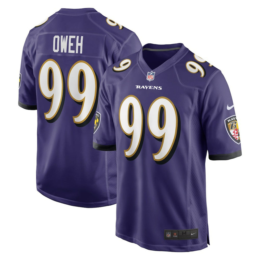 Odafe Oweh Baltimore Ravens Game Jersey - Purple | Nike sale