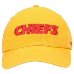 Kansas City Chiefs '47 Clean Up Script Adjustable Hat - Gold discount