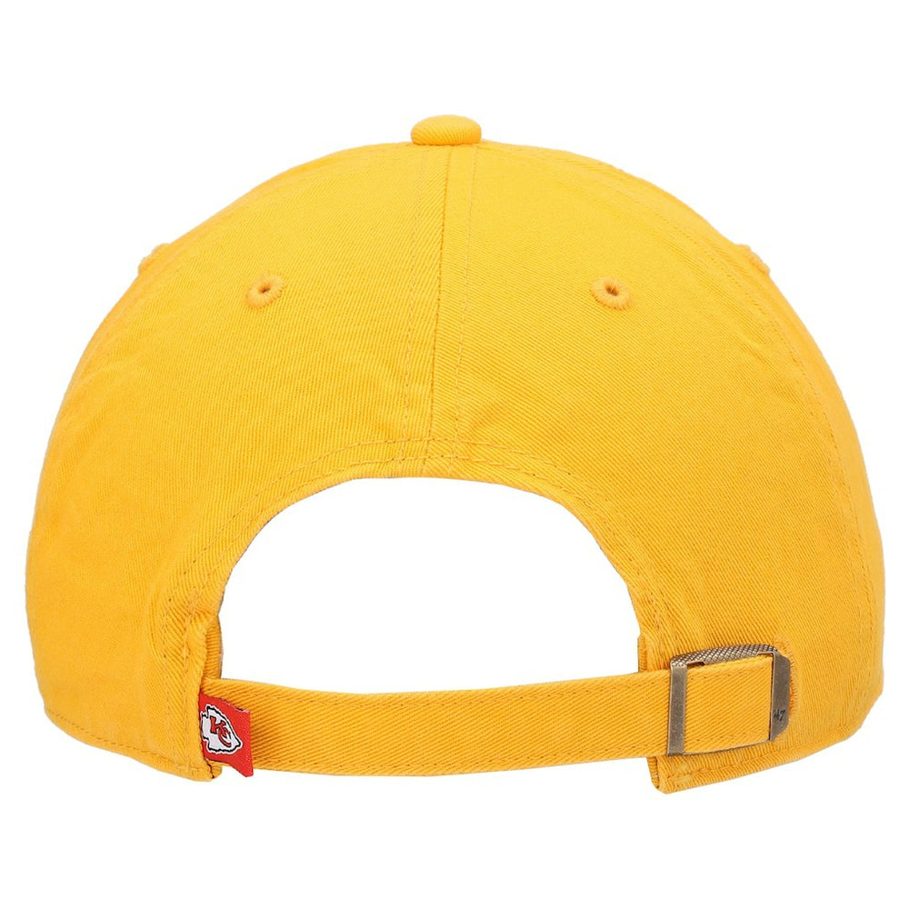 Kansas City Chiefs '47 Clean Up Script Adjustable Hat - Gold discount