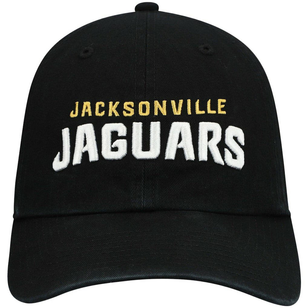 Jacksonville Jaguars '47 Clean Up Script Adjustable Hat - Black outlet
