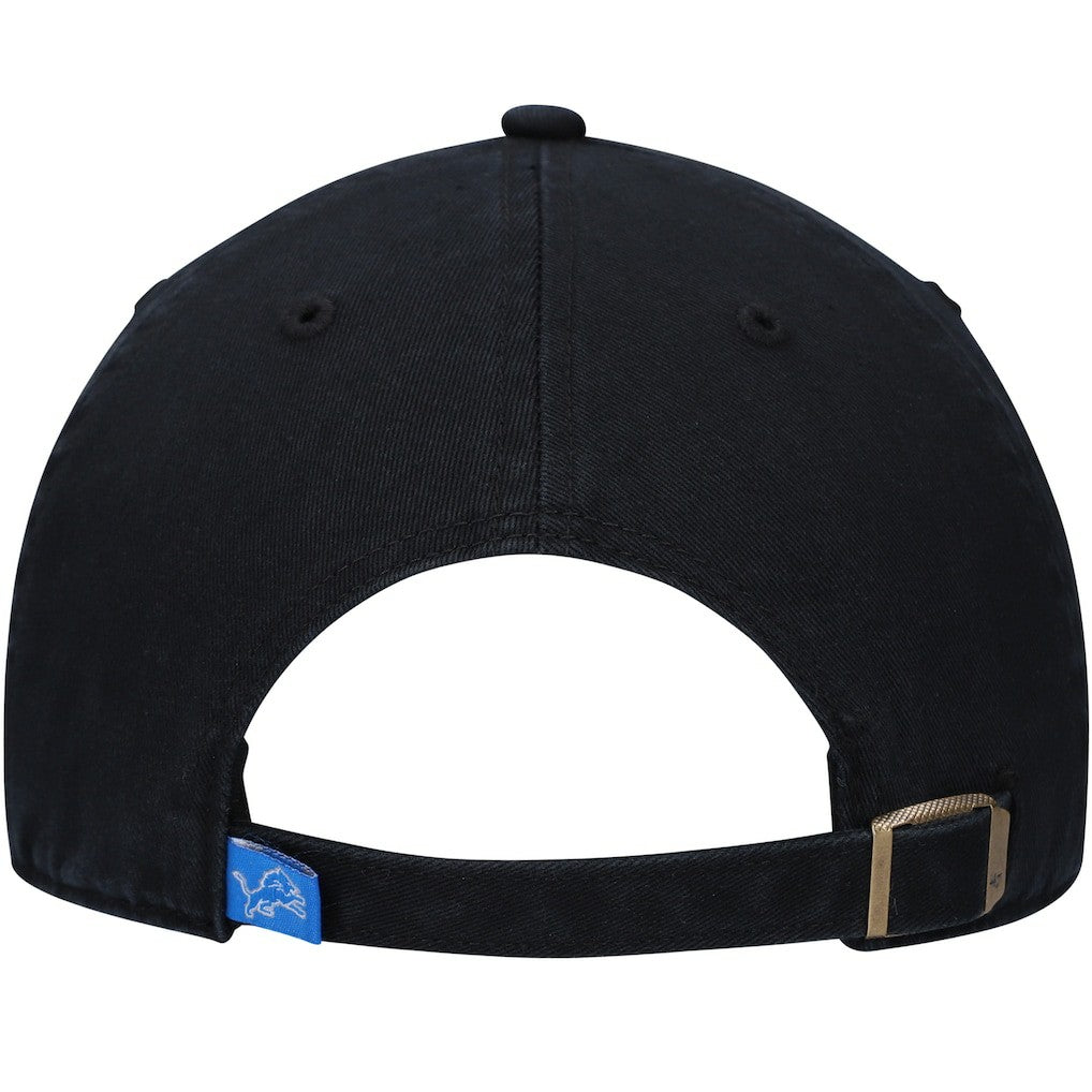 Detroit Lions '47 Clean Up Script Adjustable Hat - Black on sale