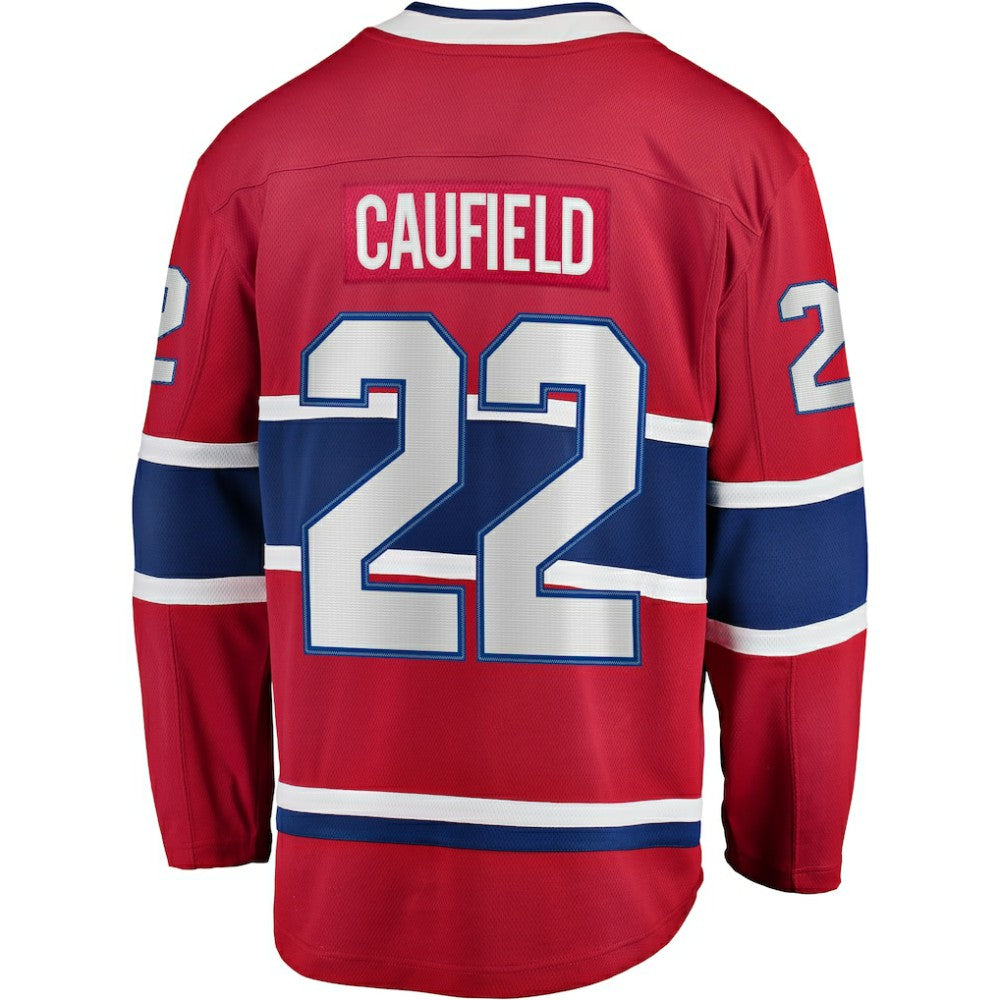 Cole Caufield Montreal Canadiens Fanatics Home Breakaway Replica Jersey Red