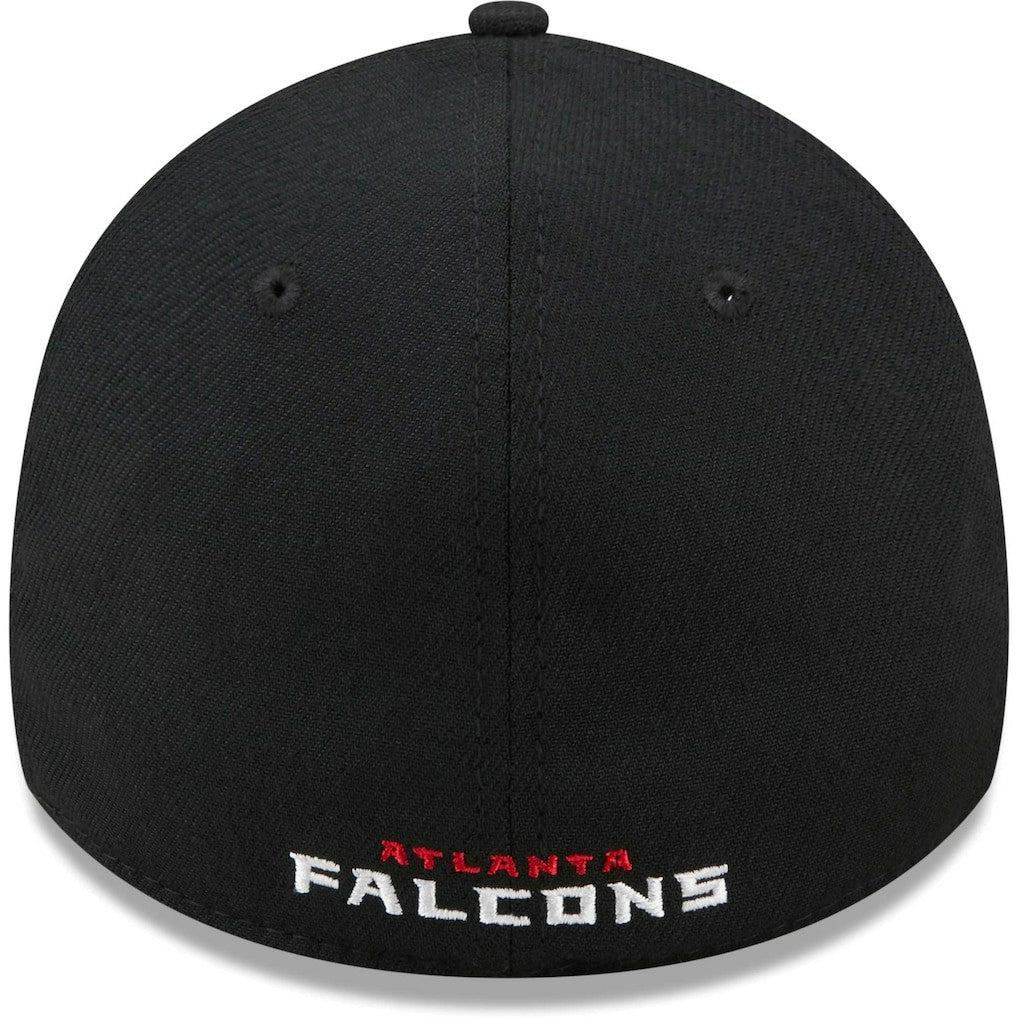 Atlanta Falcons New Era Flawless Stripe 39THIRTY Flex Hat - Black discount