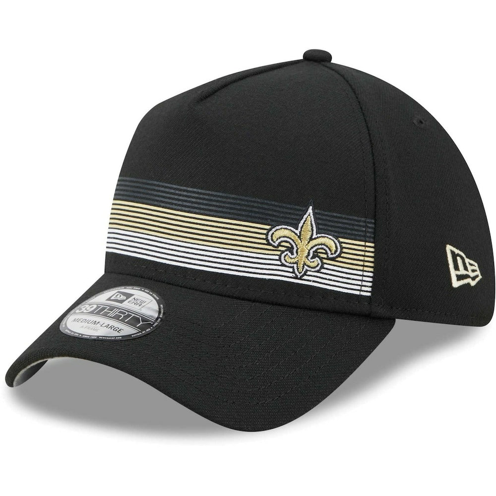 New Orleans Saints New Era Flawless Stripe 39THIRTY Flex Hat - Black online