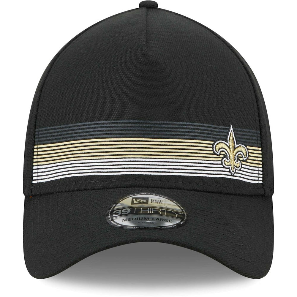 New Orleans Saints New Era Flawless Stripe 39THIRTY Flex Hat - Black online