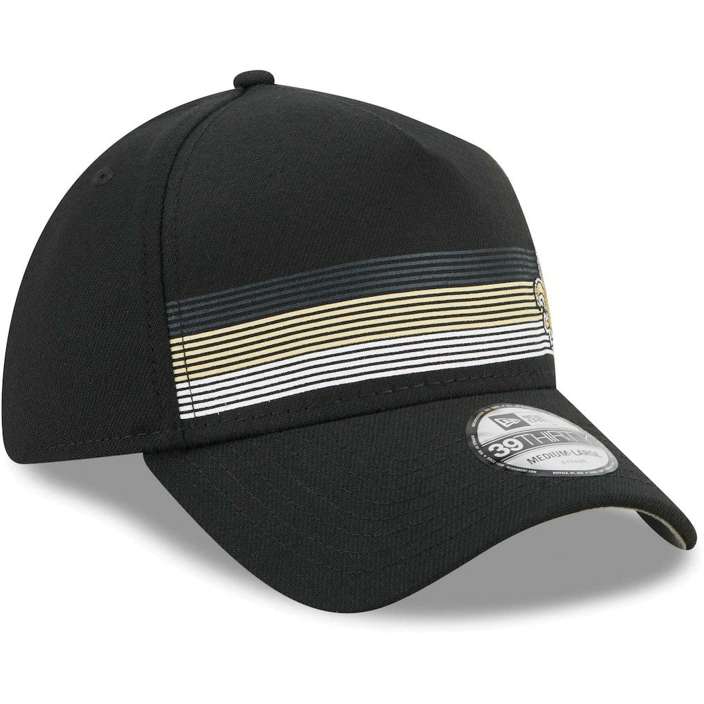 New Orleans Saints New Era Flawless Stripe 39THIRTY Flex Hat - Black online