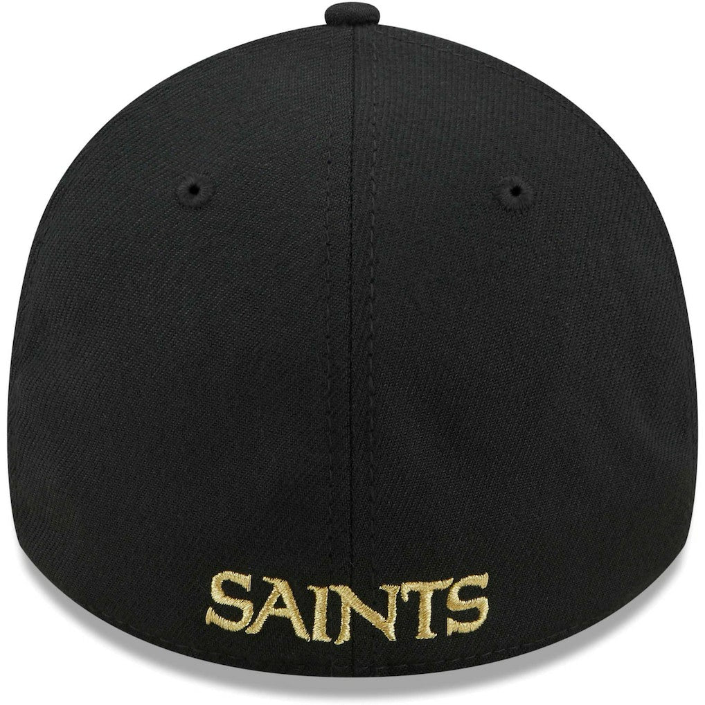 New Orleans Saints New Era Flawless Stripe 39THIRTY Flex Hat - Black online