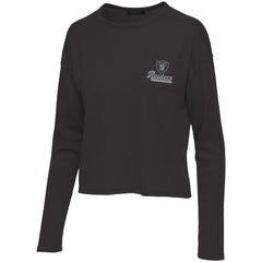 Las Vegas Raiders Junk Food Women's Pocket Thermal Long Sleeve T-Shirt - Black discount