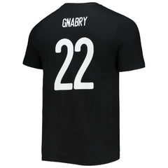 Serge Gnabry Bayern Munich Amplifier Name & Number T-Shirt - Black | Adidas for sale
