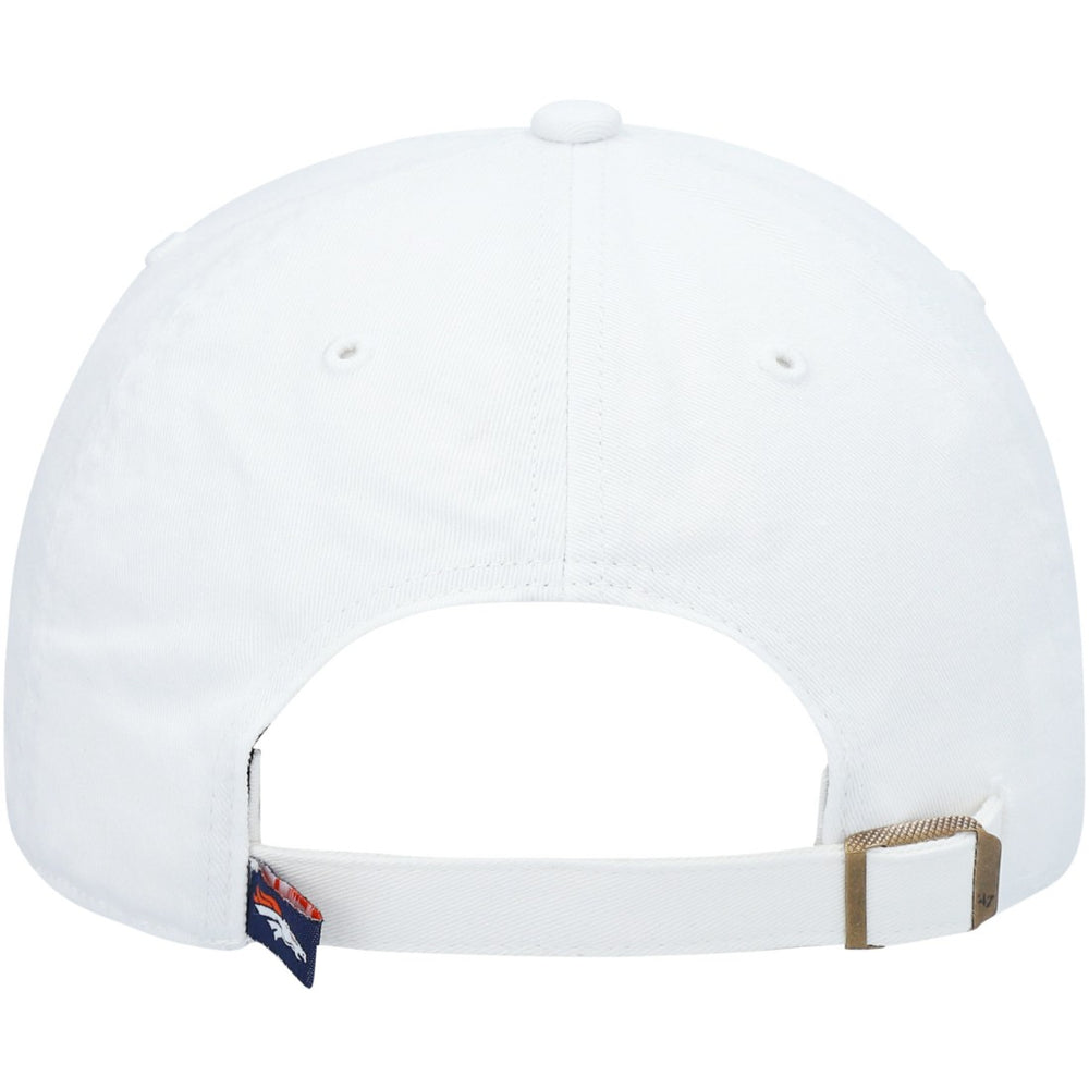 Denver Broncos '47 Clean Up Adjustable Hat - White on sale