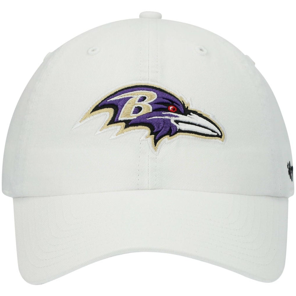 Baltimore Ravens '47 Clean Up Adjustable Hat - White outlet
