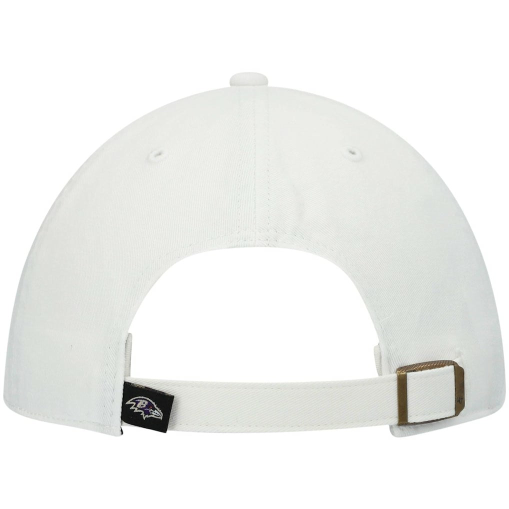 Baltimore Ravens '47 Clean Up Adjustable Hat - White outlet