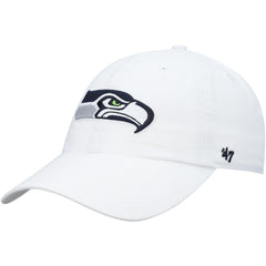 Seattle Seahawks '47 Clean Up Adjustable Hat - White discount