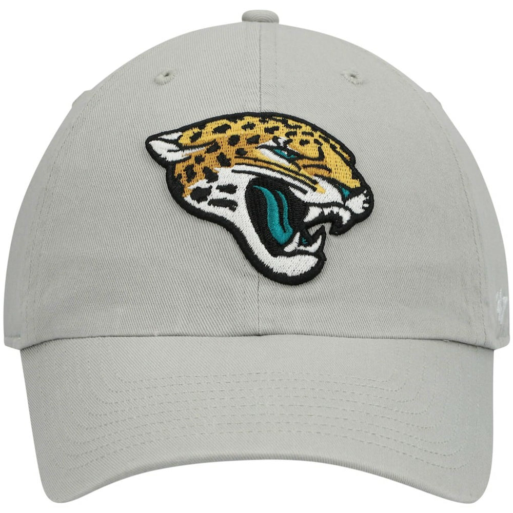 Jacksonville Jaguars '47 Logo Clean Up Adjustable Hat - Gray for sale