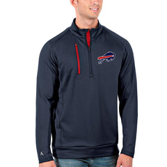 Buffalo Bills Antigua Generation Quarter-Zip Pullover Jacket - Navy/Red sale