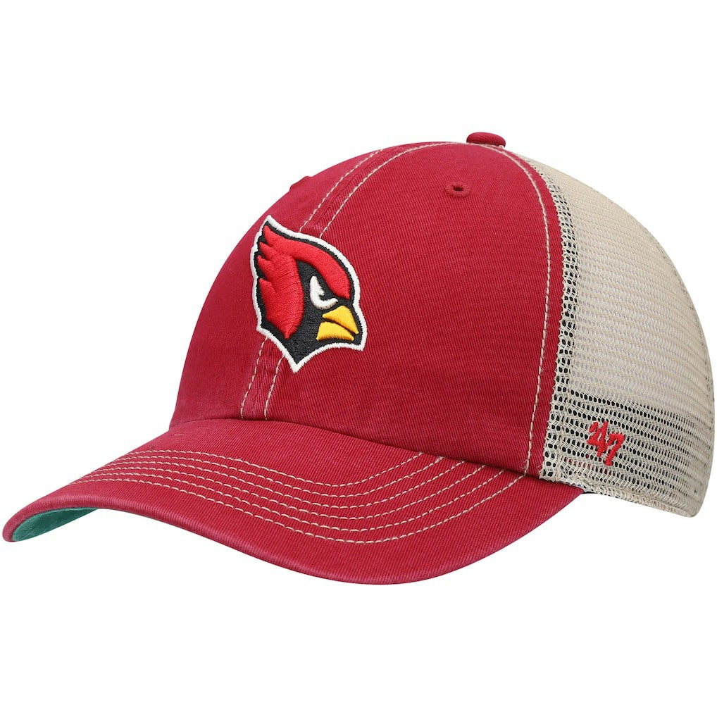 Arizona Cardinals '47 Trawler Trucker Clean Up Snapback Hat - Cardinal/Natural outlet