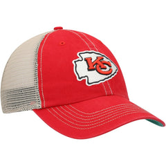 Kansas City Chiefs '47 Trawler Trucker Clean Up Snapback Hat - Red/Natural online