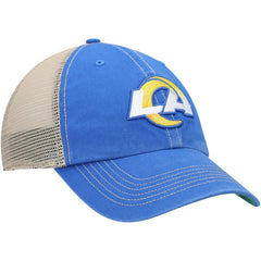 Los Angeles Rams '47 LA Trawler Trucker Clean Up Snapback Hat - Royal/Natural sale