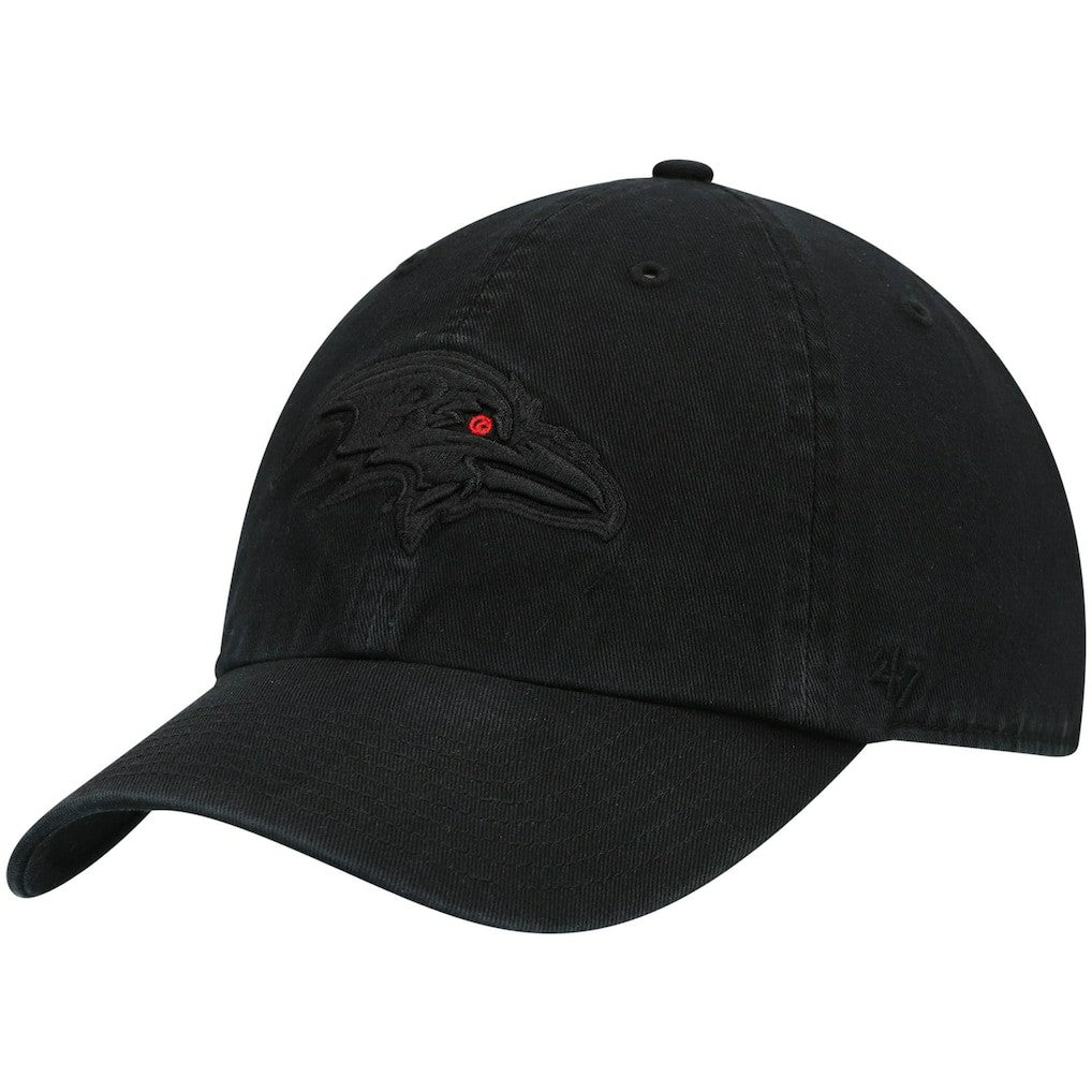 Baltimore Ravens '47 Team Tonal Clean Up Adjustable Hat - Black for sale