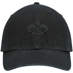 New Orleans Saints '47 Team Tonal Clean Up Adjustable Hat - Black discount