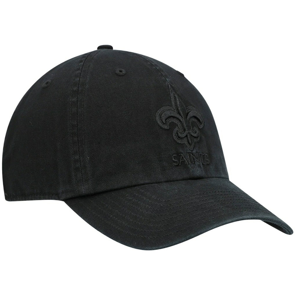 New Orleans Saints '47 Team Tonal Clean Up Adjustable Hat - Black discount