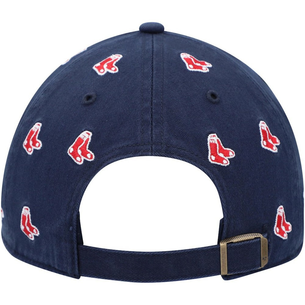 Boston Red Sox Confetti Clean Up Adjustable Hat - Navy | 47 brand
