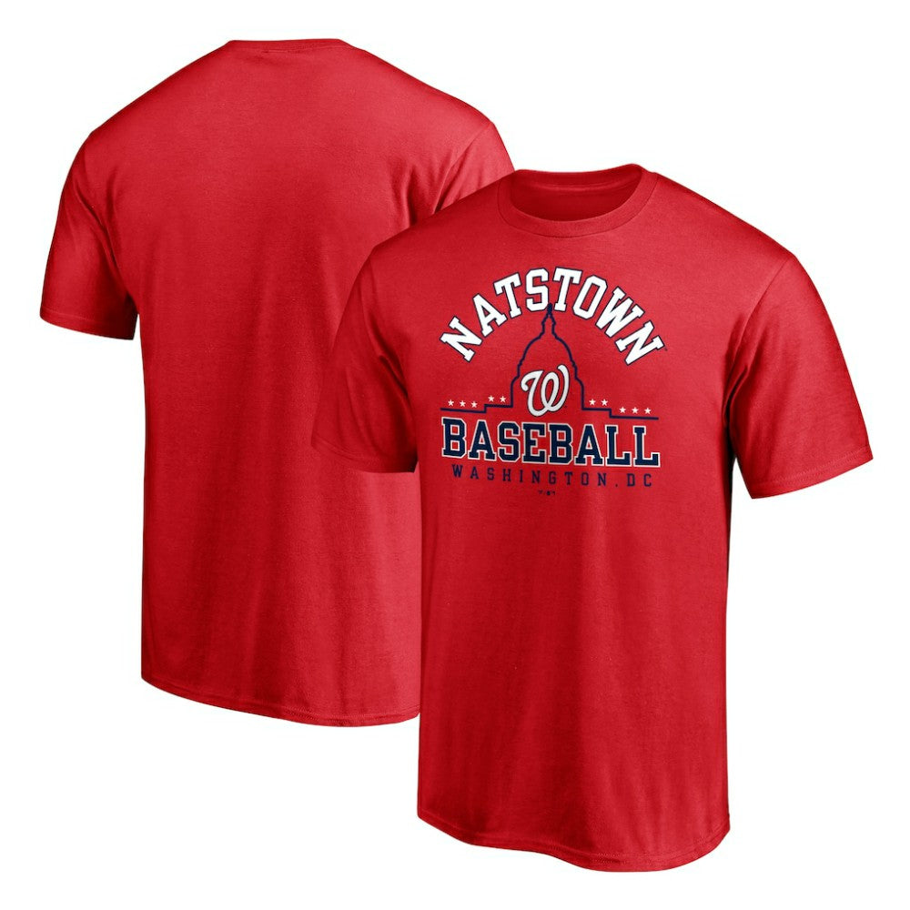 Washington Nationals Hometown Logo T-Shirt - Red