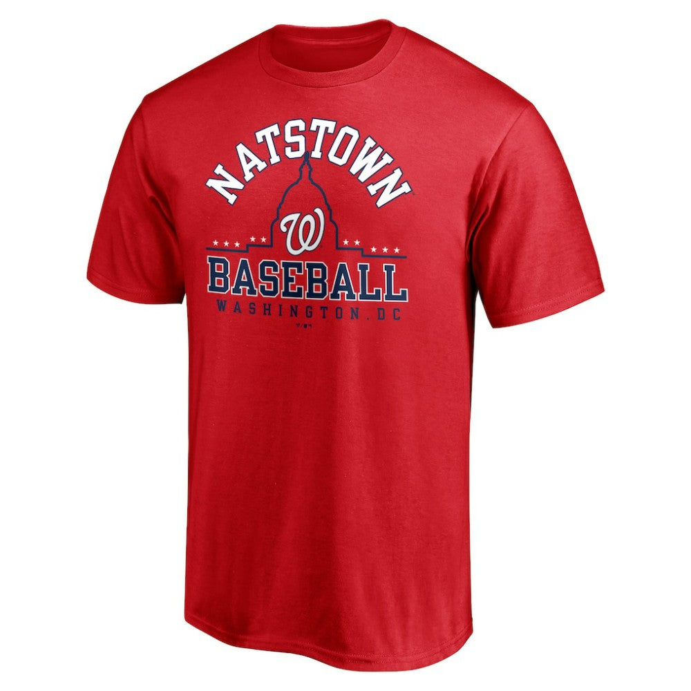 Washington Nationals Hometown Logo T-Shirt - Red