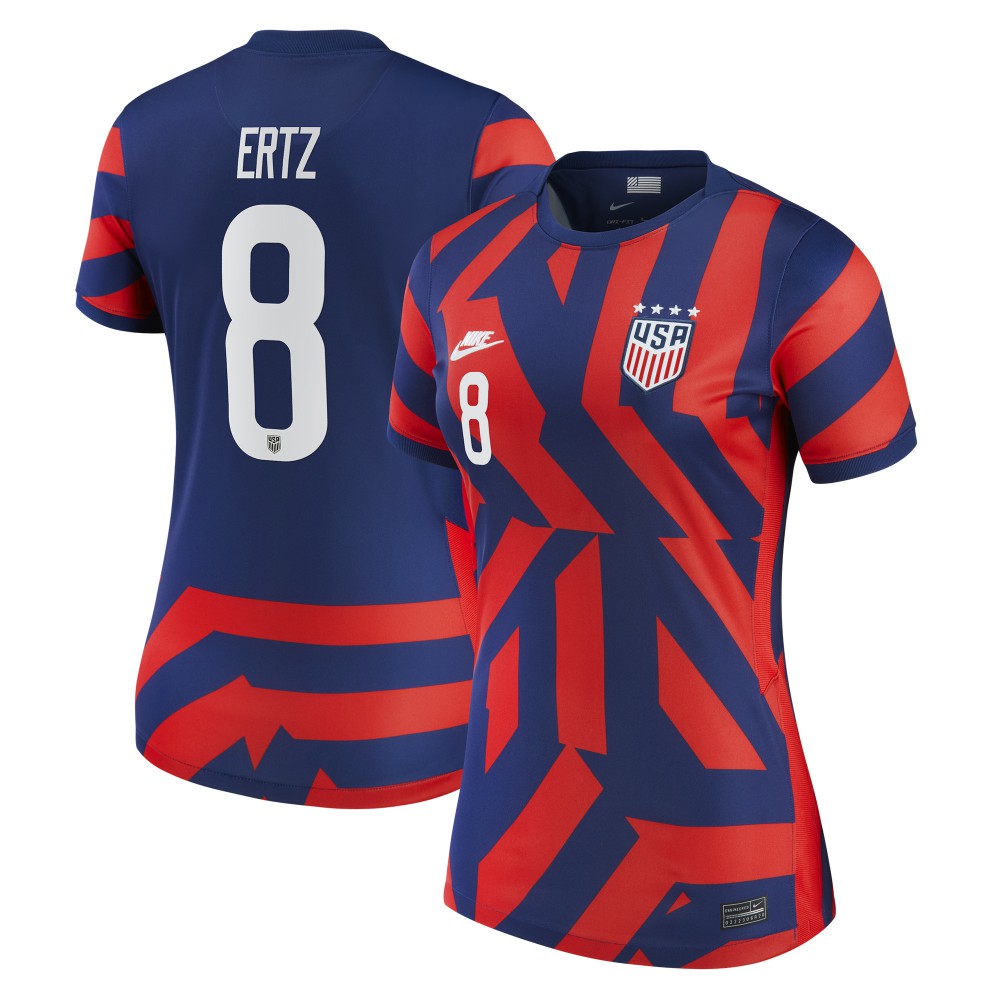 Julie Ertz USWNT Women's 2021/22 Away Vapor Match Player Jersey - Blue | Nike on sale