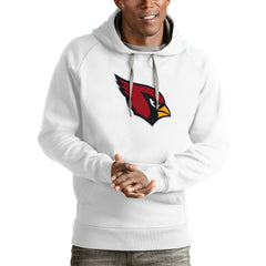Arizona Cardinals Antigua Victory Pullover Hoodie - White on sale