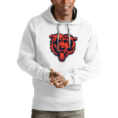 Chicago Bears Antigua Victory Pullover Hoodie - White outlet