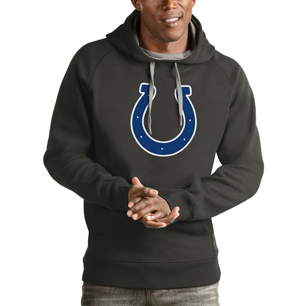 Indianapolis Colts Antigua Victory Pullover Hoodie - Charcoal outlet