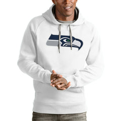 Seattle Seahawks Antigua Victory Pullover Hoodie - White online