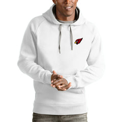 Arizona Cardinals Antigua Logo Victory Pullover Hoodie - White sale