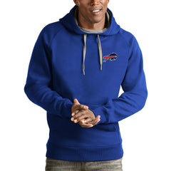 Buffalo Bills Antigua Logo Victory Pullover Hoodie - Royal for sale