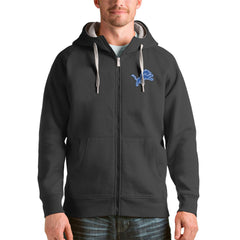 Detroit Lions Antigua Victory Full-Zip Hoodie - Charcoal sale
