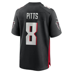 Kyle Pitts Sr. Atlanta Falcons Youth Game Jersey - Black | Nike on sale