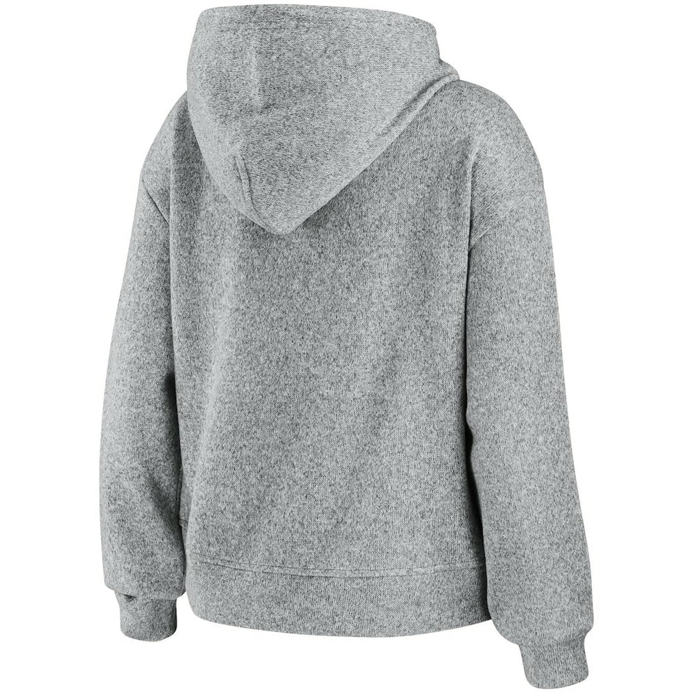 Carolina Panthers WEAR by Erin Andrews Women's Full-Zip Hoodie - Heathered Gray cheap