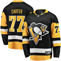 Jeff Carter Pittsburgh Penguins Fanatics Home Breakaway Replica Jersey Black