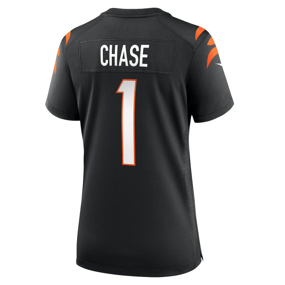 Ja'Marr Chase Cincinnati Bengals Women's Game Jersey - Black | Nike outlet