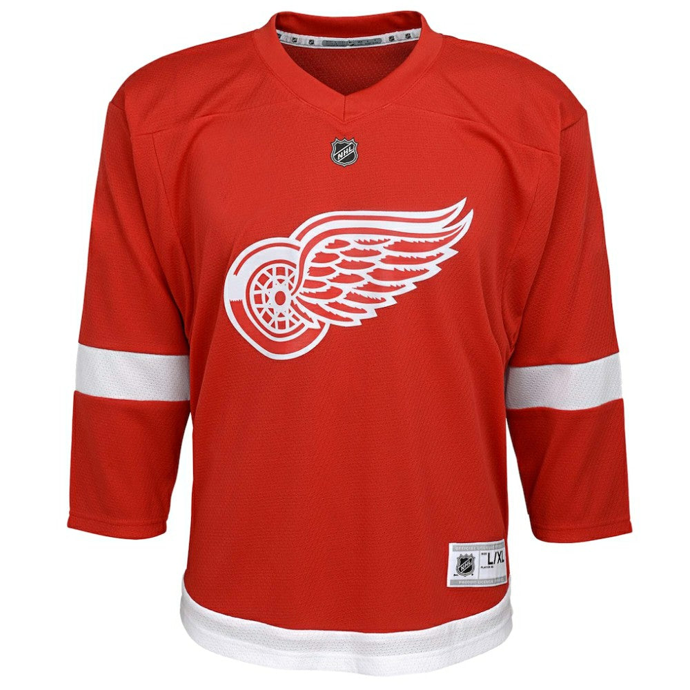 Detroit Red Wings Youth Home Replica Blank Jersey Red