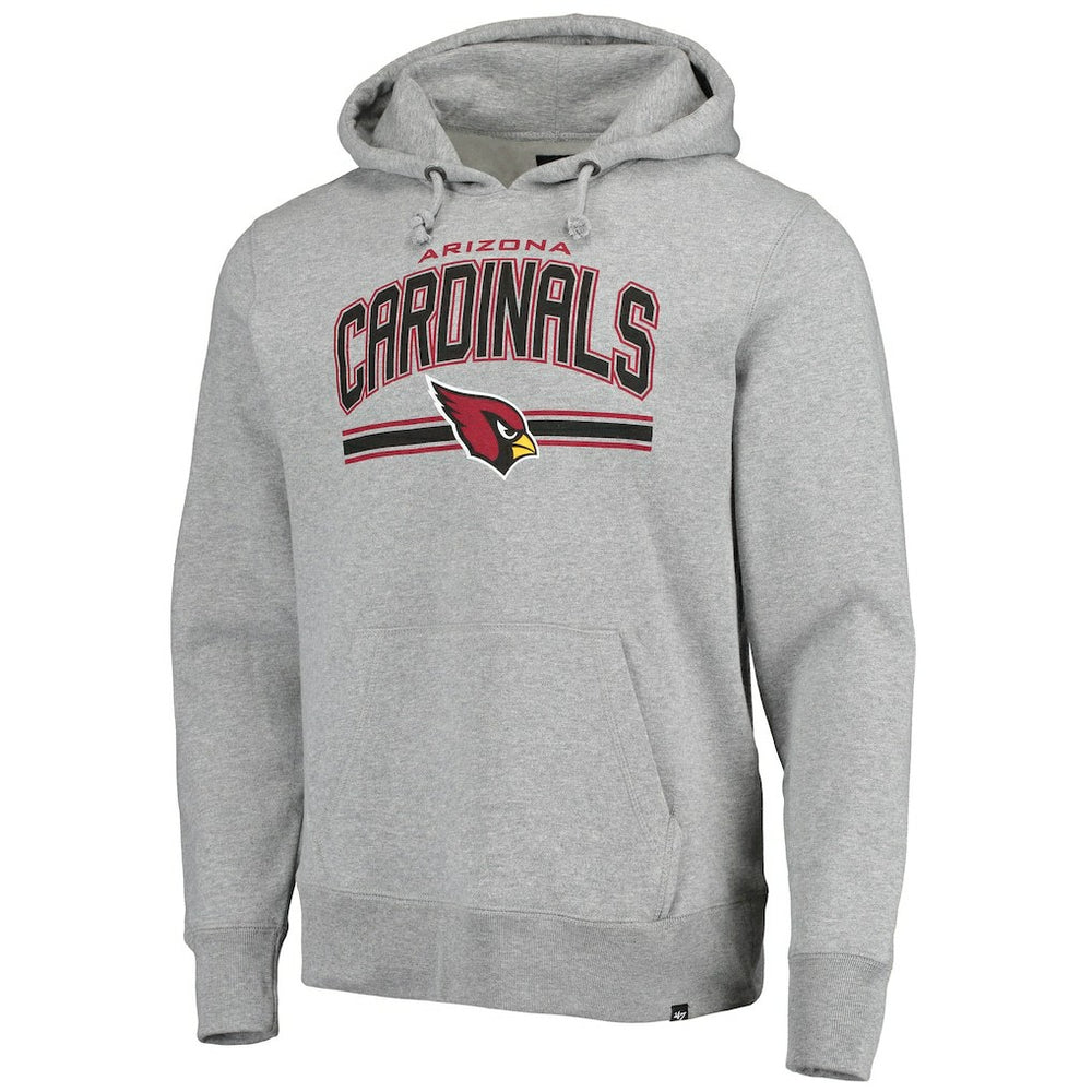 Arizona Cardinals '47 Foundation Pullover Hoodie - Gray outlet