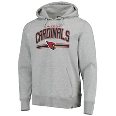 Arizona Cardinals '47 Foundation Pullover Hoodie - Gray outlet